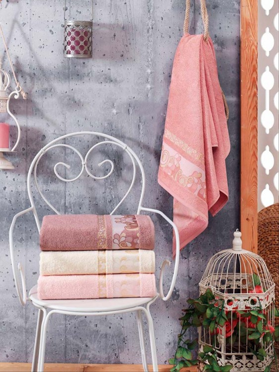 Полотенце DO&amp;CO Бамбук 70*140 (1/4 шт.) HANNA — Мартекс