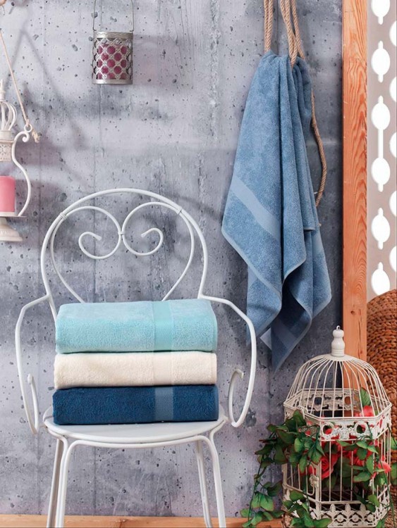 Полотенце DO&amp;CO Бамбук 70*140 (1/4 шт.) OLIVI — Мартекс