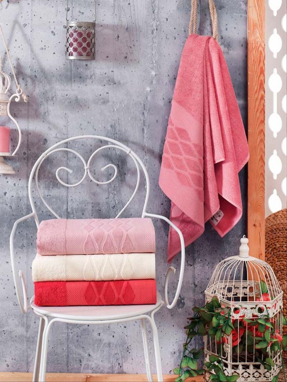 Полотенце DO&amp;CO Бамбук 50*90 (1/4 шт.) VICTORI — Мартекс