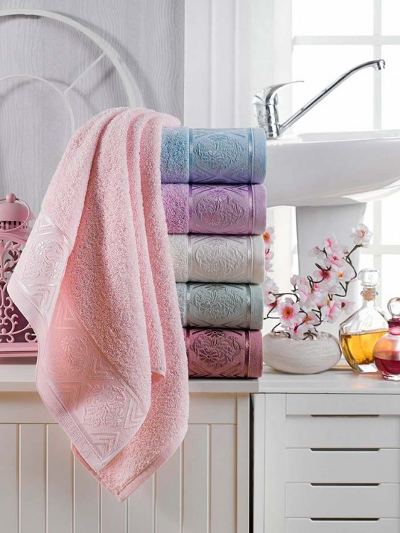 Полотенце PHILIPPUS махровое 50*90 (1/6 шт.) SLOW COTTON (E724) SIDERA — Мартекс