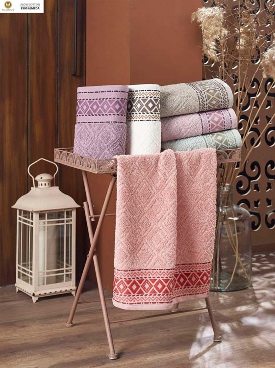 Полотенце PHILIPPUS махровое 70х140 (1/6 шт.) SLOW COTTON (E900) ALMEDA — Мартекс