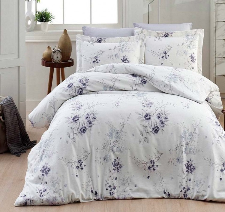 Постельное белье  DO&amp;CO Сатин DELUX 1,5 сп. LEANA — Мартекс