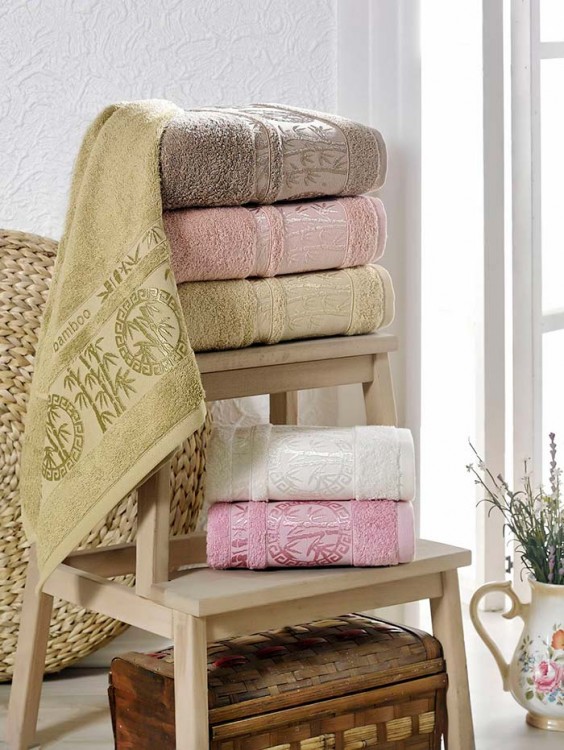 Полотенце PHILIPPUS Бамбук. 50x90 (1/6 шт.) SLOW (E748) SOFT — Мартекс