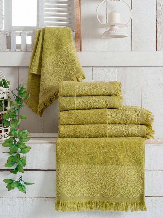 Полотенце VEVIEN махровое жаккард 50х90 (1/3 шт.) (196) ZARA — Мартекс