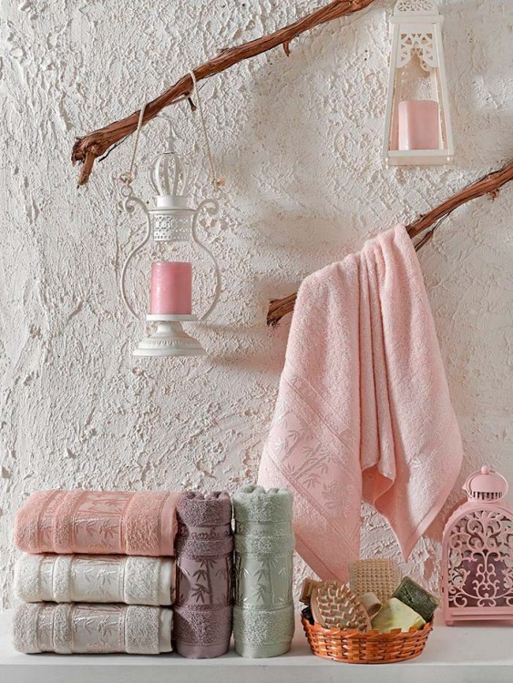 Полотенце PHILIPPUS Бамбук. 50x90 (1/6 шт.) SLOW  (E867) ELIT — Мартекс