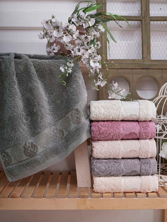 Полотенце DO&amp;CO махровое 70х140 (1/6 шт.) TUGRA — Мартекс