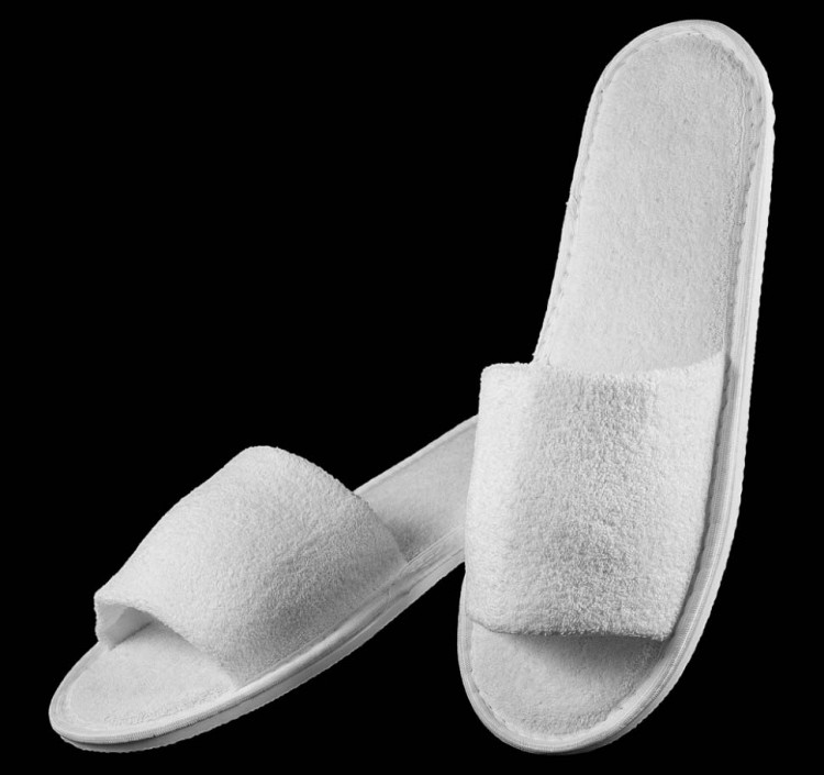 Махровые тапочки «Элит» с открытым мысом — Мартекс