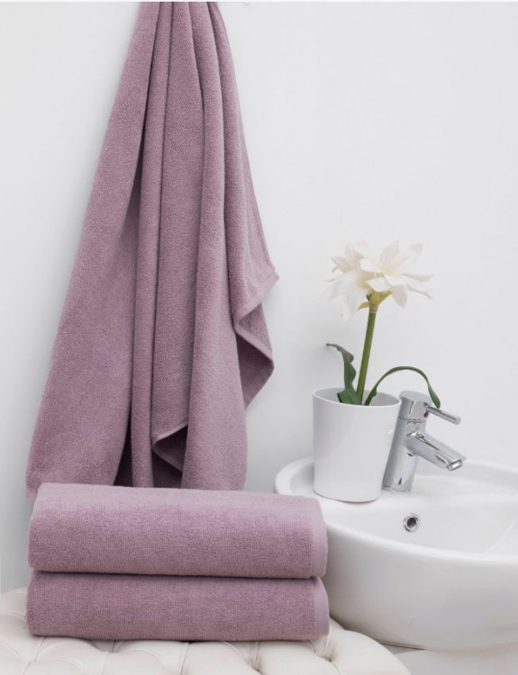 Полотенце махровое PHILIPPUS VIZYON 50*90 (12 шт.) баклажан — Мартекс
