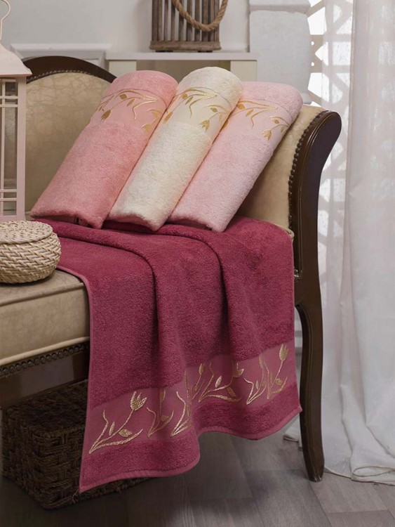 Полотенце DO&amp;CO Бамбук 50*90 (1/4 шт.) CLARA — Мартекс