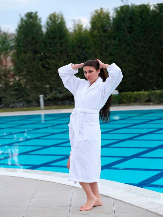 Халат махровый PHILIPPUS KARDEM белый — Мартекс