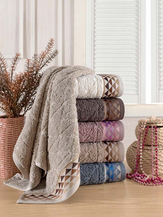 Полотенце PHILIPPUS Махра 70х140 (1/6 шт.) SLOW COTTON (E845) NEXT — Мартекс