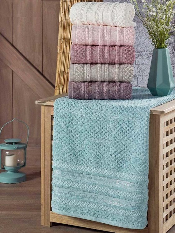 Полотенце PHILIPPUS махровое 50*90 (1/6 шт.) SMART COTTON (E880) VEGAS — Мартекс