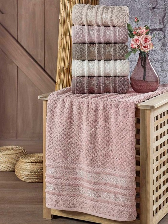 Полотенце PHILIPPUS махровое 70х140 (1/6 шт.) SMART COTTON (E878) MALTA — Мартекс