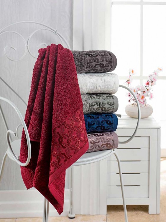 Полотенце PHILIPPUS махра 50*90 (1/6 шт.) SLOW COTTON (E718) VESPIRA — Мартекс