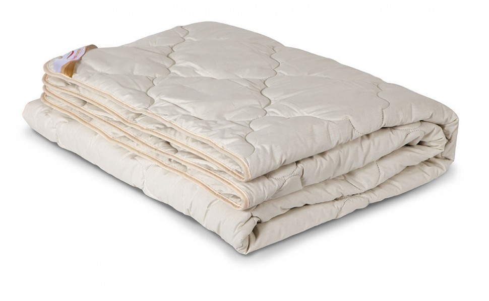 Одеяло «Верблюжья шерсть» всесезонное 300 г/м2. фото 1 — Мартекс