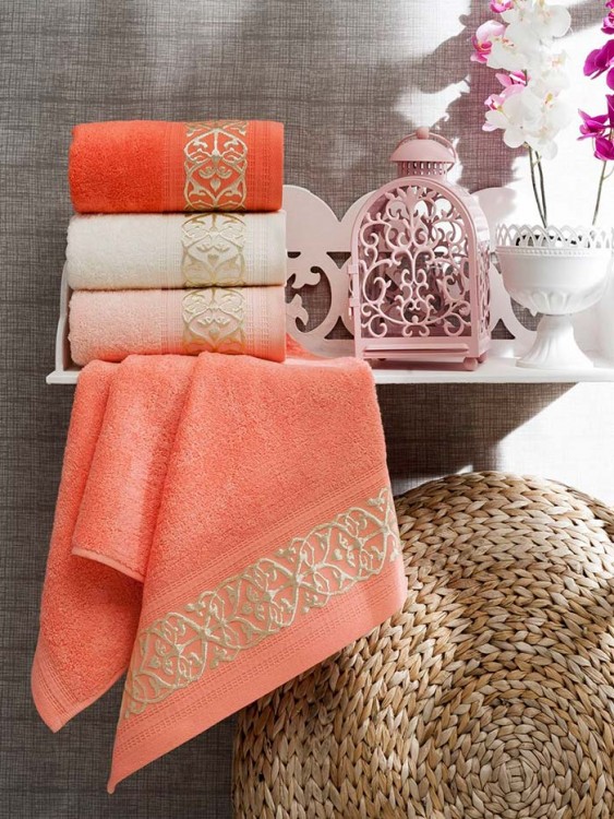 Полотенце DO&amp;CO Бамбук 50*90 (1/4 шт.) SELENA — Мартекс