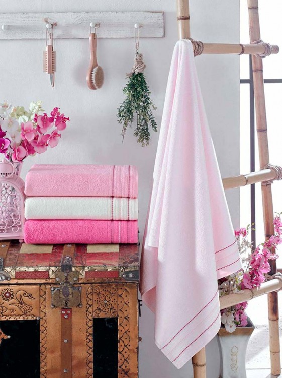 Полотенце DO&amp;CO Бамбук 70*140 (1/4 шт.) ADELA — Мартекс