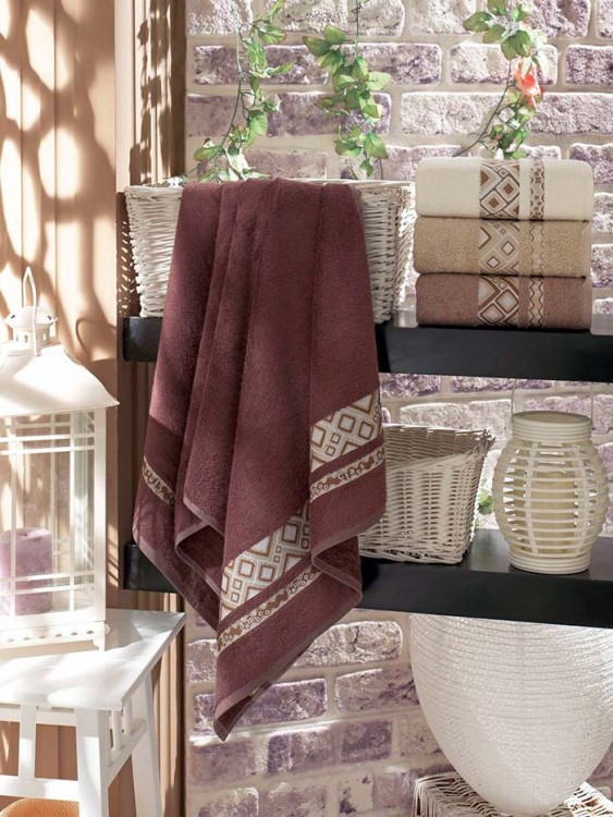 Полотенце DO&amp;CO Бамбук 50*90 (1/4 шт.) CAMELLIA — Мартекс