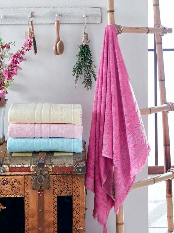 Полотенце DO&amp;CO Бамбук 50*90 (1/4 шт.) LAVENDER — Мартекс