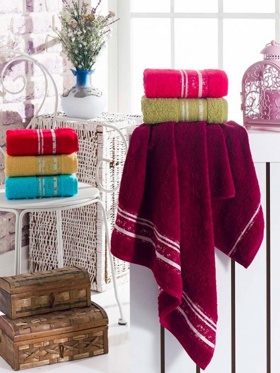 Полотенце PUPILLA махровое 70х140 (1/6 шт.) MILANO — Мартекс