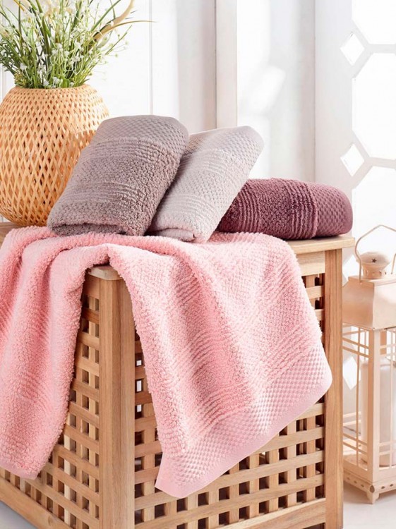 Полотенце DO&amp;CO MICROCOTTON  50*90 (1/4 шт.) JULIET — Мартекс